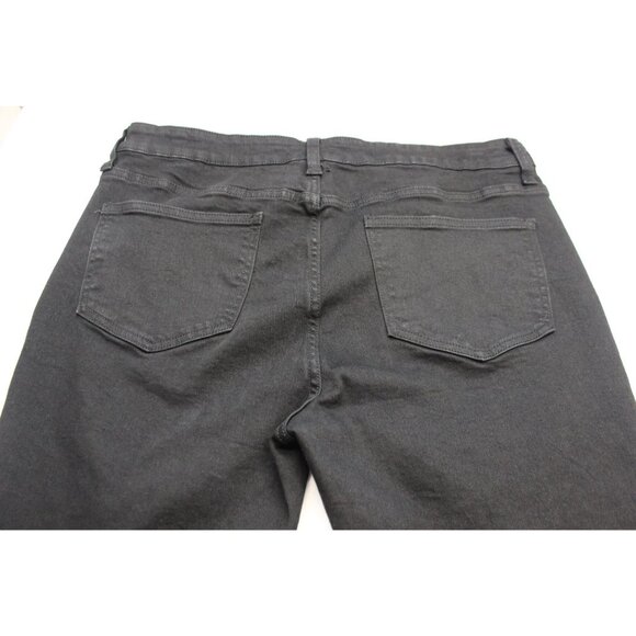 Hot Topic men's black destructed grunge slim fit stretch jeans 36 x 31 - Picture 12 of 14